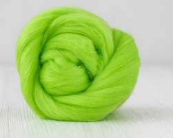 Merino lontwol 19 mic Mint