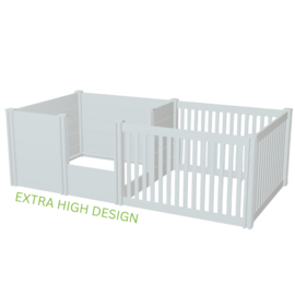 TOPMAST WERPKIST + UITLOOPREN  EXTRA HOOG!- Maat L: 230 x 115 x 76 cm