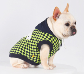 Bodywarmer hoodie voor honden