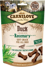 Carnilove Soft Snack Eend / Rozemarijn 200 gr