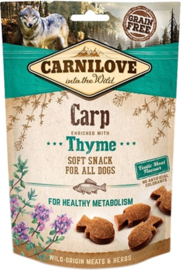 Carnilove Soft Snack Karper / Tijm 200 gr