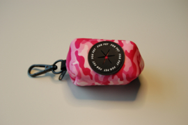 Poepzakjes dispenser Pink Camo