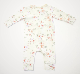 Boxpakje met bloemen | Cream