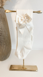 JC SOCKS | Kousenbroek met dubbele strik Cava