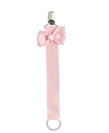 La Fillette | Fopspeenketting met strik Licht Roze