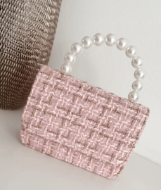 Handtasje | Goud Roze