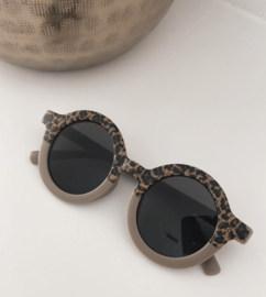 Zonnebril leopard | Cream