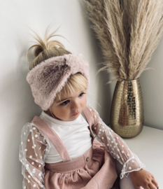 PETITE FRAN EXCLUSIEF | Winterhaarband Roze