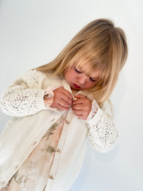 LRDM | Cardigan Noelle White