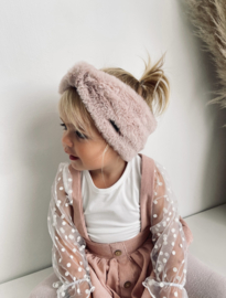 PETITE FRAN EXCLUSIEF | Winterhaarband Roze
