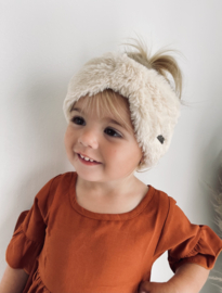 PETITE FRAN EXCLUSIEF | Winterhaarband Beige