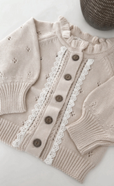 LA OLIVIA KIDS | Cardigan Sicily | Cream