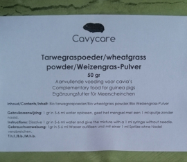 Biologisch tarwegraspoeder (50 gram)