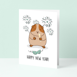Kaart "happy new year!"