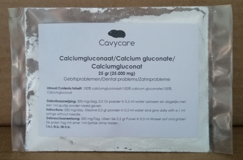 Calcium Gluconaat (25 gram)