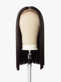 Sensationnel Kinky Edges Synthetic Y-Part Lace Wig - Pressed 18"