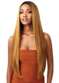 Outre Melted Hairline Synthetic Lace Front Wig – Eliana —— #DR2/BL BROWN SUGAR
