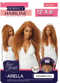 Outre Perfect Hairline FAUX SCALP HD Transparent 13″ x 6″ Lace Front Wig Ariella