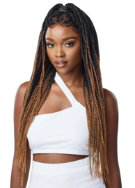 Outre Synthetic 13″ x 4″ Lace Front Wig – Knotless Triangle Part Braids —– # DR4/2T27613