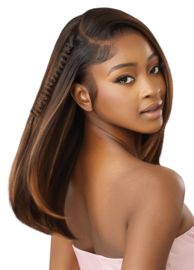 Outre Airtied 13×6 HD Lace Frontal Wig – HHB-Sleek Yaki 20″