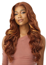 Outre 5×5 HD Lace Closure Wig – HHB-Glam Curls 24″