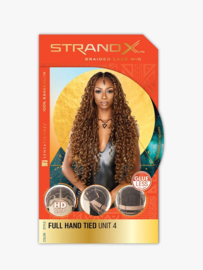 Sensationnel Strand X Synthetic Full Hand-Tied Braided Lace Wig - Unit 4