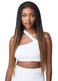 Outre Synthetic 13″ x 4″ Lace Front Wig – Knotless Triangle Part Braids —– # DR4/2T27613