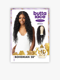 Sensationnel Butta Lace Human Hair Blend Lace Front Wig – Bohemian 28″