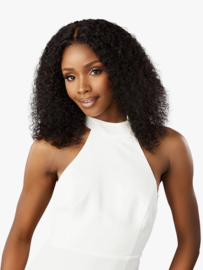 Sensationnel Pearlish 13x4 Frontal HD Lace Human Hair Wig - Burmese Curl 16"