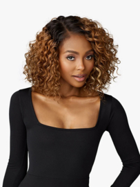 Sensationnel Chic Bob Synthetic Lace Wig - Lob Unit 3