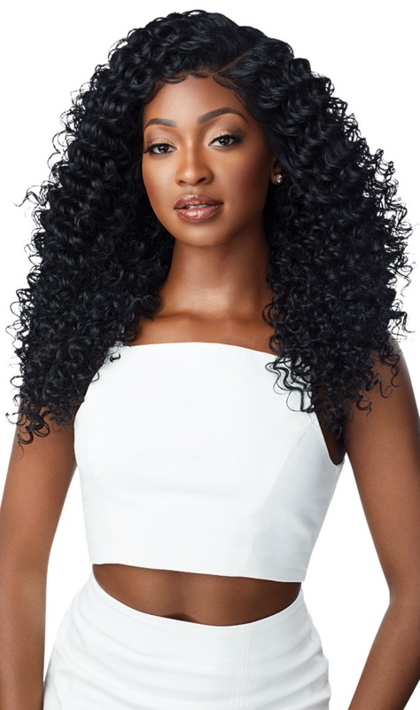 Outre Perfect Hairline FAUX SCALP HD Transparent 13″ x 6″ Lace Front Wig Dominica