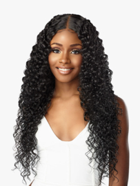 Sensationnel Butta Lace Human Hair Blend Lace Front Wig – Bohemian 28″