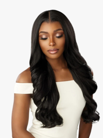 Sensationnel Crowned Edge Synthetic HD Lace Front Wig - Wavy 26"