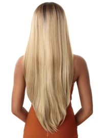Outre Melted Hairline Synthetic Lace Front Wig – Eliana —— #DR2/BL BROWN SUGAR