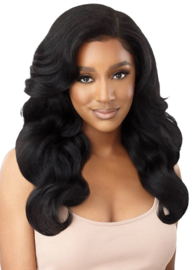 Outre Synthetic Melted Hairline Lace Front Wig – Selene —— #DRFF RED VELVET