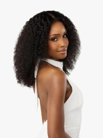 Sensationnel Pearlish 13x4 Frontal HD Lace Human Hair Wig - Burmese Curl 16"