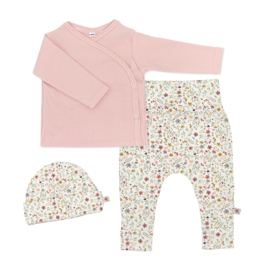 Newborn set - Bloemen - groen