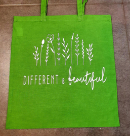 Totebag - different is beautiful