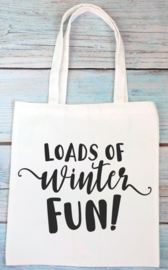 Totebag - Loads of winter fun