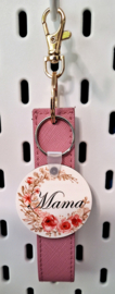 Wristlet sleutelhanger - Roze - Mama