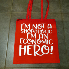 Totebag - I'm not a shopaholic ...