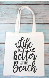 Totebag - Life is better at the beach