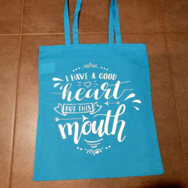 Totebag - I have a good heart...