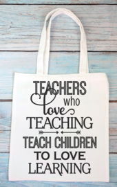 Totebag - Teachers who loves...
