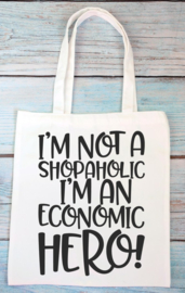 Totebag - I'm not a shopaholic