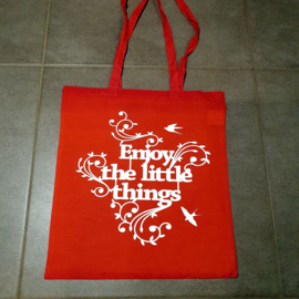 Totebag - enjoy the little things