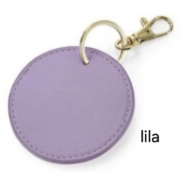 Ronde sleutelhanger - lila