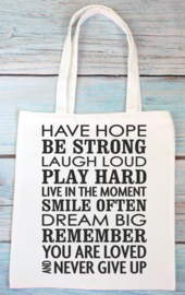 Totebag - Have hope ...