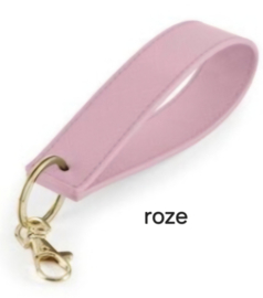 Wristlet sleutelhanger - roze
