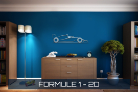 Formule 1 bolide 2D